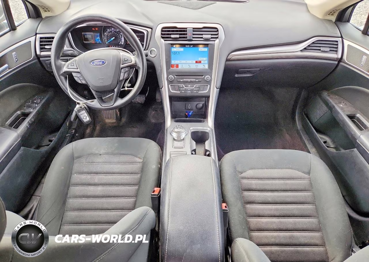 2017 Ford Fusion Se VIN:3FA6P0HD6HR129648 - 8