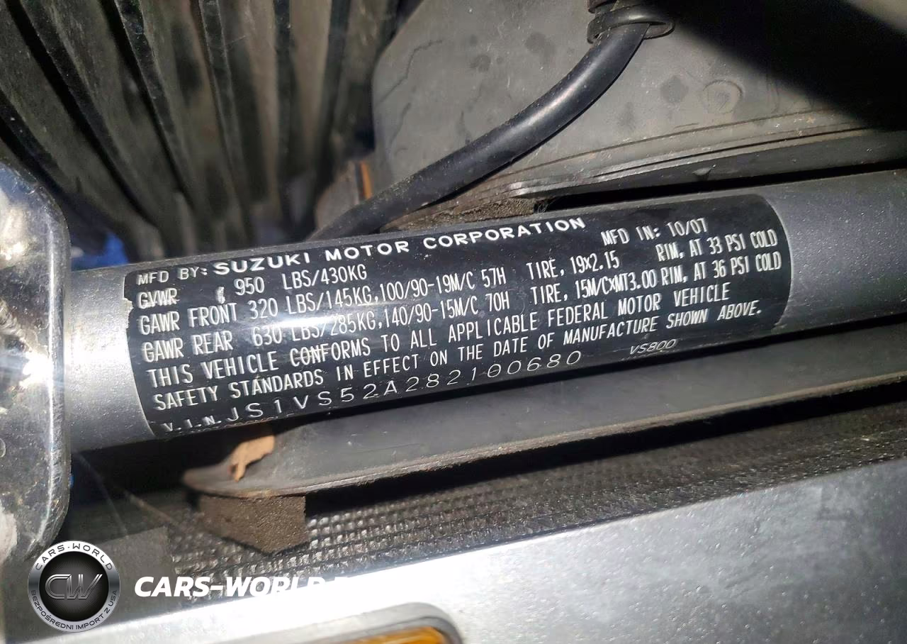 2008 Suzuki Vs800 VIN:JS1VS52A282100680 - 9