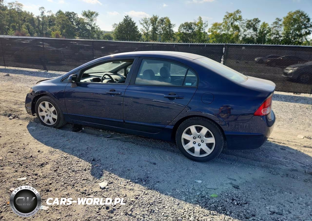 2007 Honda Civic Lx VIN:1HGFA16527L041725 - 2