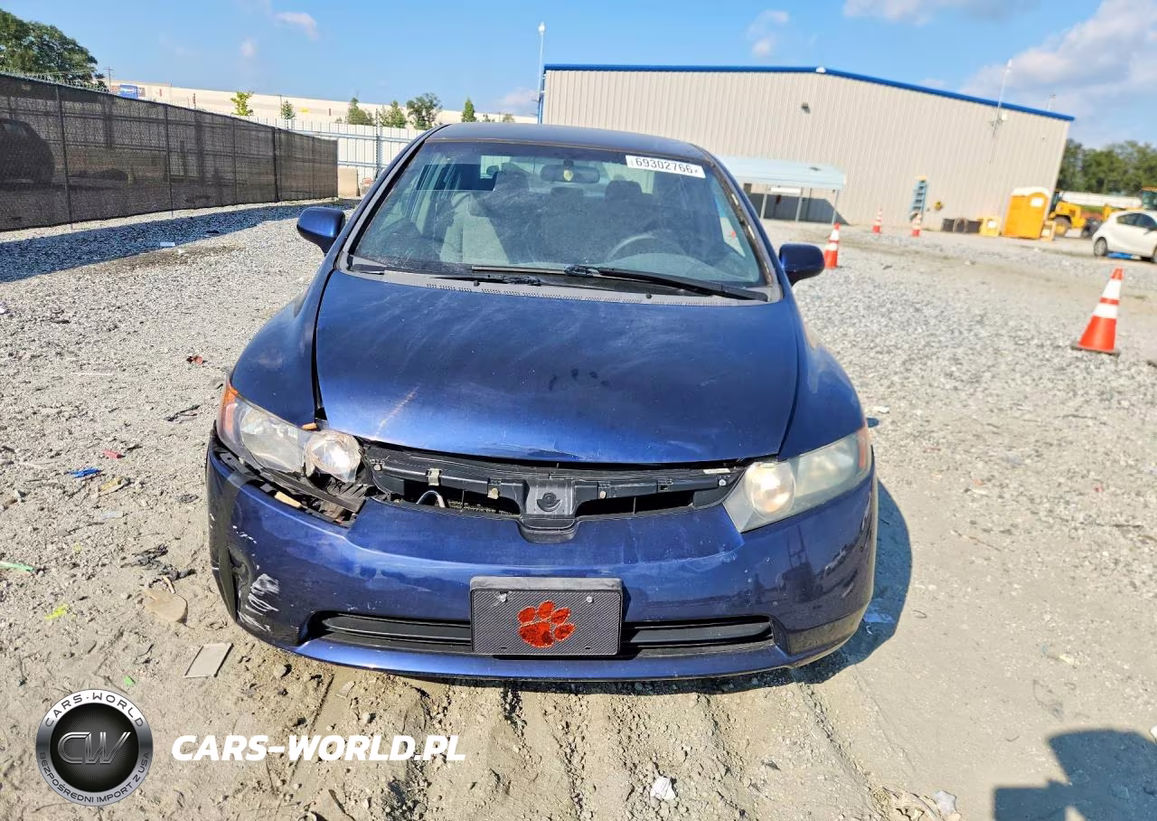 2007 Honda Civic Lx VIN:1HGFA16527L041725 - 5