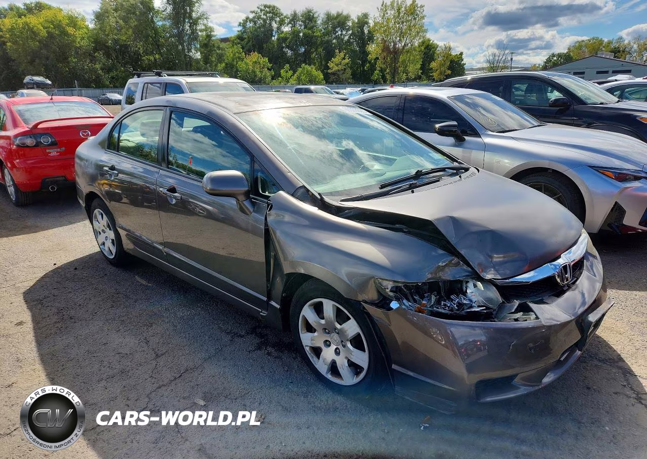 2009 Honda Civic Lx VIN:2HGFA16509H543634 - 4