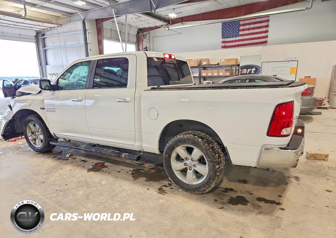 2018 Ram 1500 Slt VIN:1C6RR7LT5JS268227 - 2