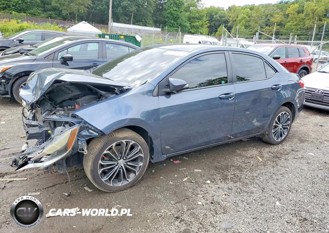 2015 Toyota Corolla S Plus VIN:2T1BURHE0FC343522 - 1
