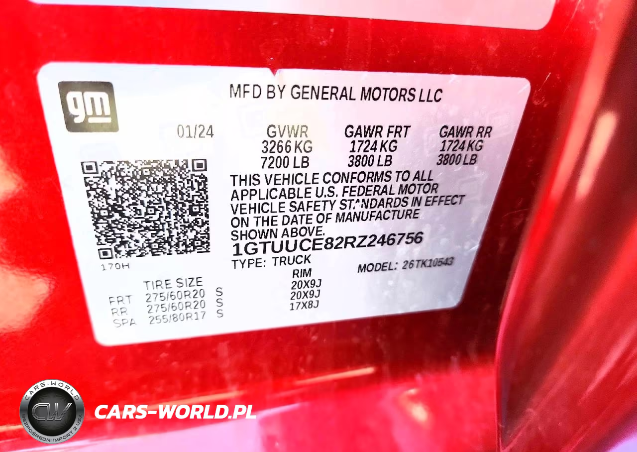 2024 GMC Sierra K1500 Elevation VIN:1GTUUCE82RZ246756 - 12