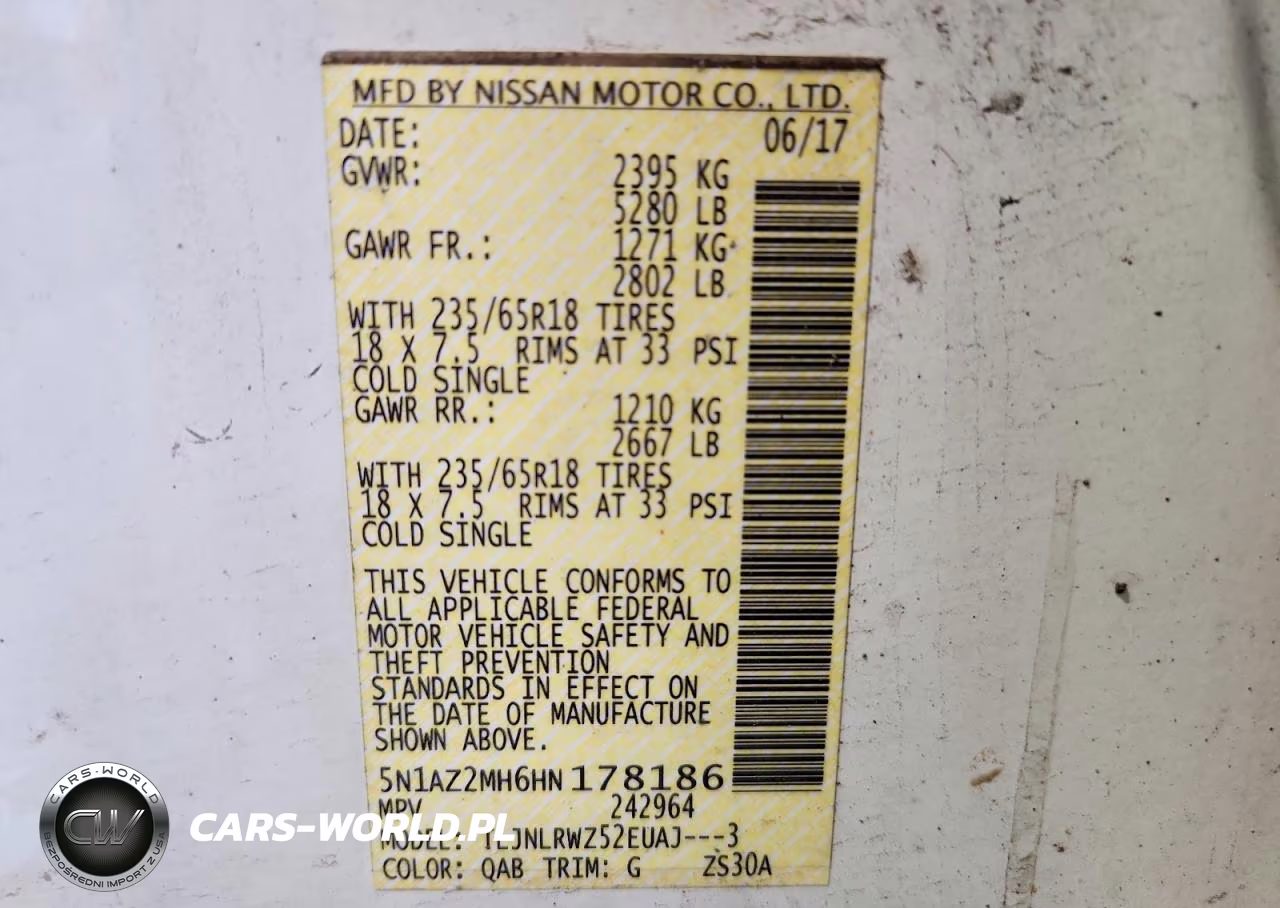 2017 Nissan Murano Sl VIN:5N1AZ2MH6HN178186 - 13