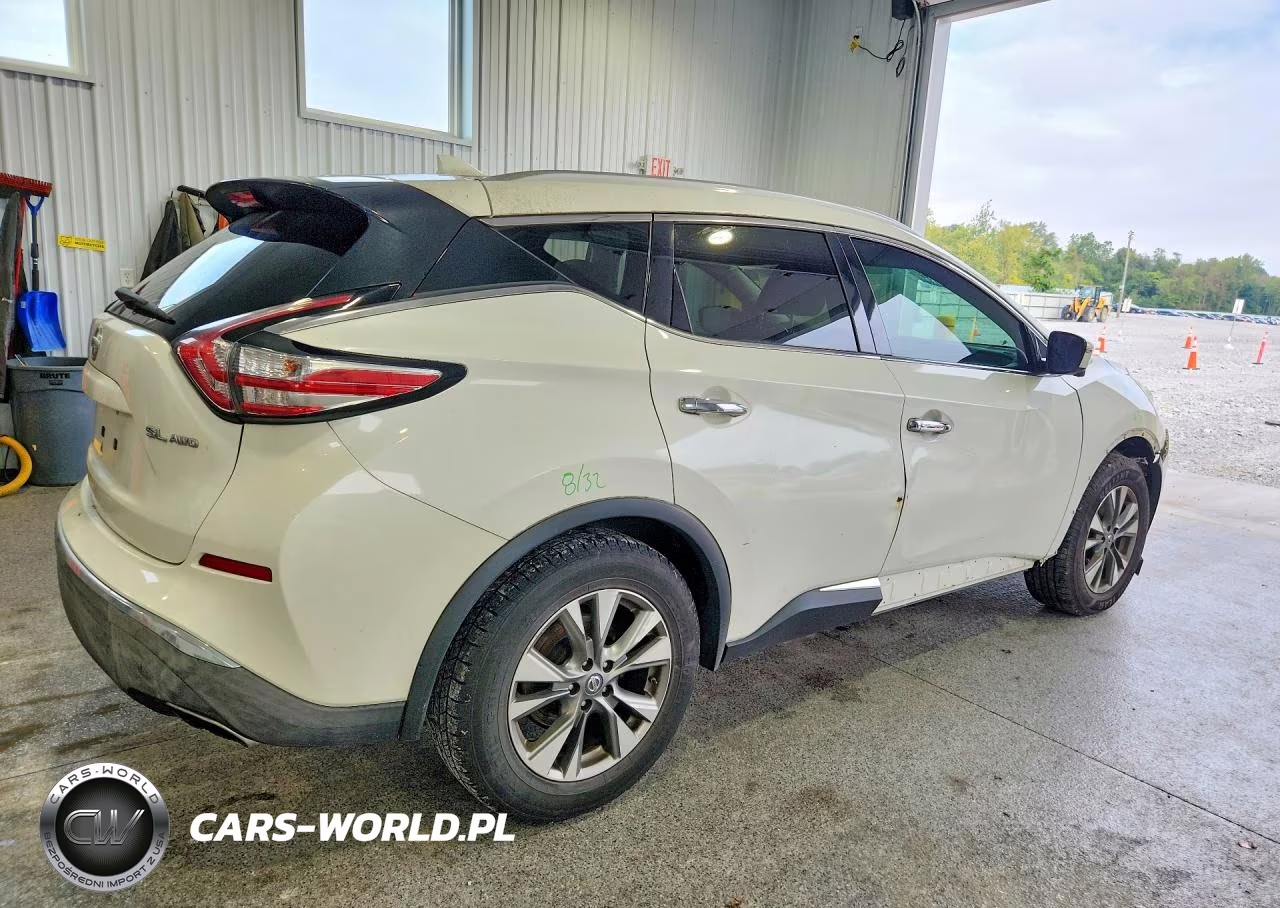 2017 Nissan Murano Sl VIN:5N1AZ2MH6HN178186 - 3