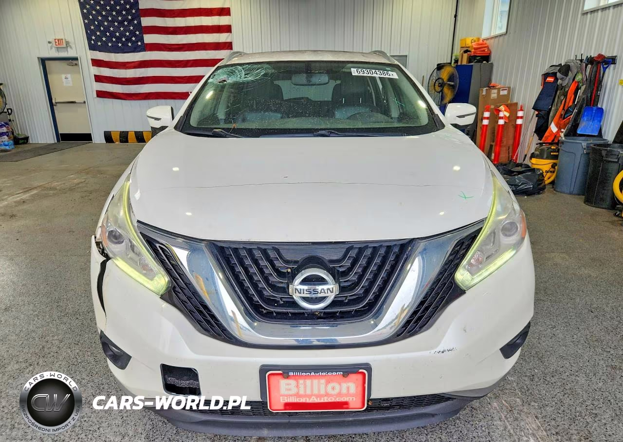 2017 Nissan Murano Sl VIN:5N1AZ2MH6HN178186 - 5