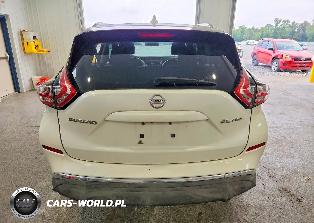 2017 Nissan Murano Sl VIN:5N1AZ2MH6HN178186 - 6