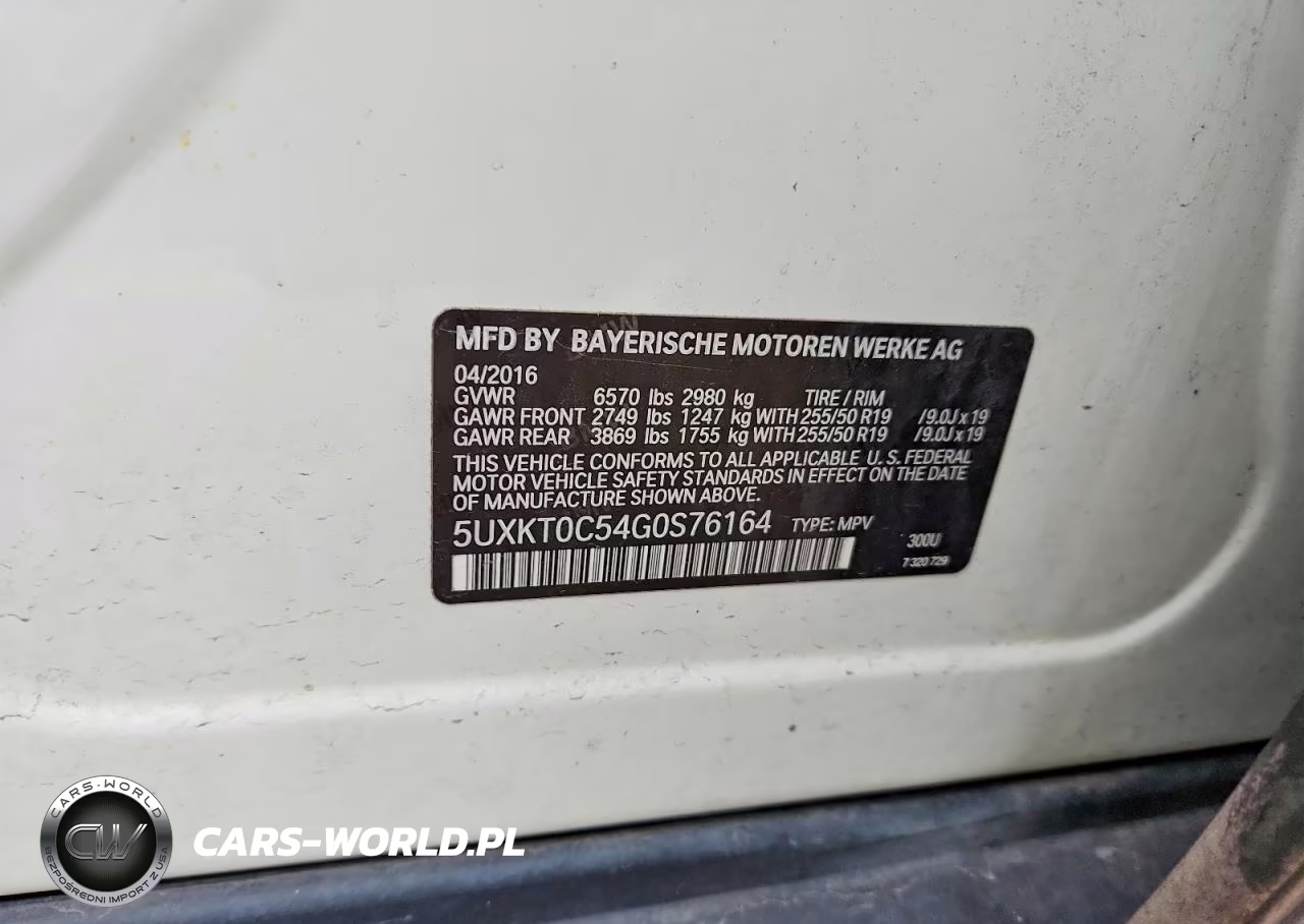 2016 BMW X5 Xdr40E VIN:5UXKT0C54G0S76164 - 13