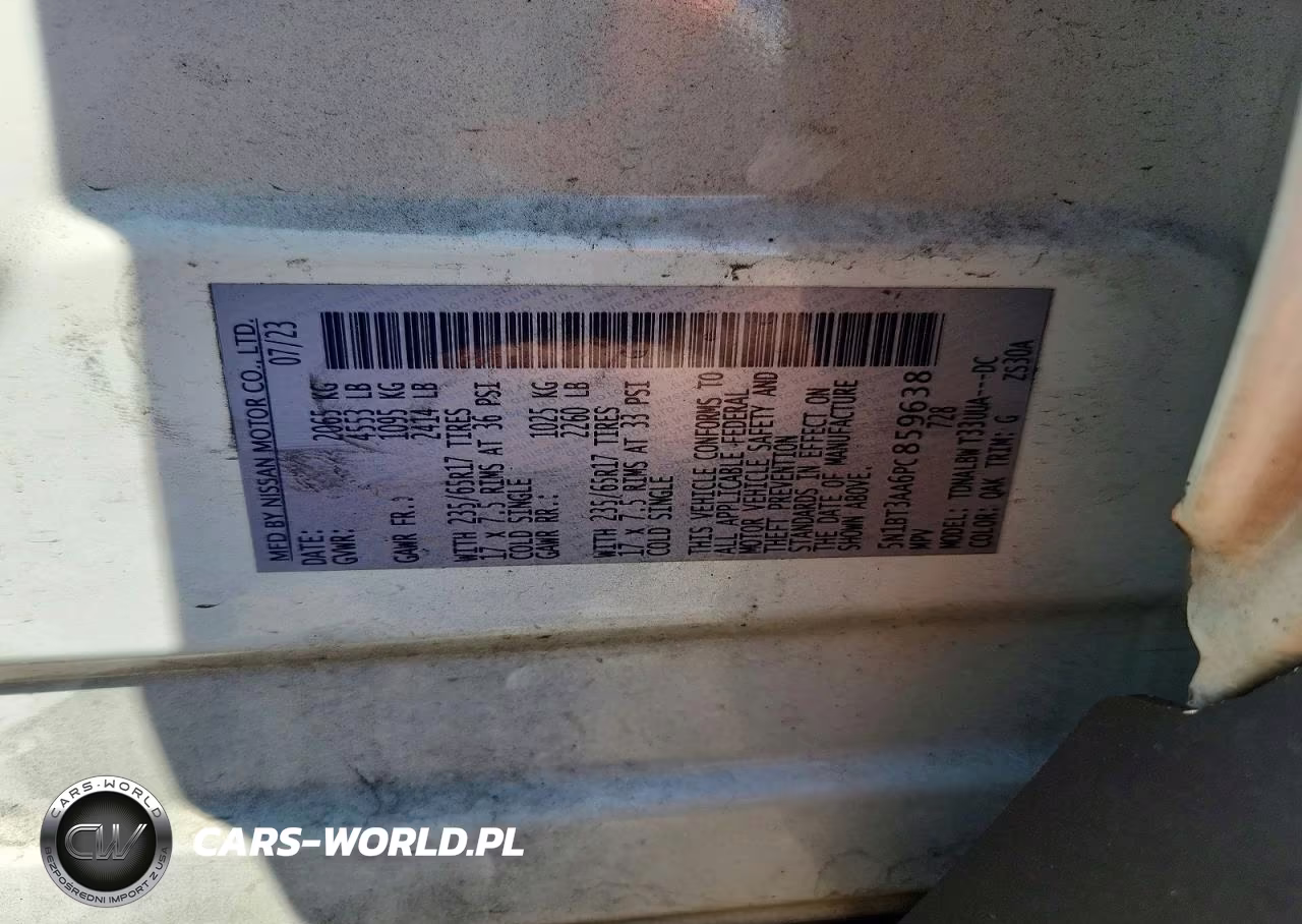 2023 Nissan Rogue S VIN:5N1BT3AA6PC859638 - 13
