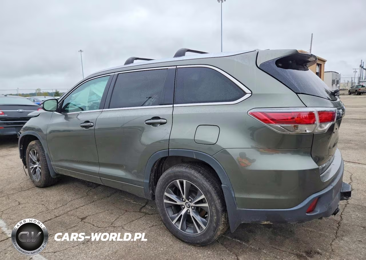 2016 Toyota Highlander Xle VIN:5TDJKRFH7GS327146 - 2