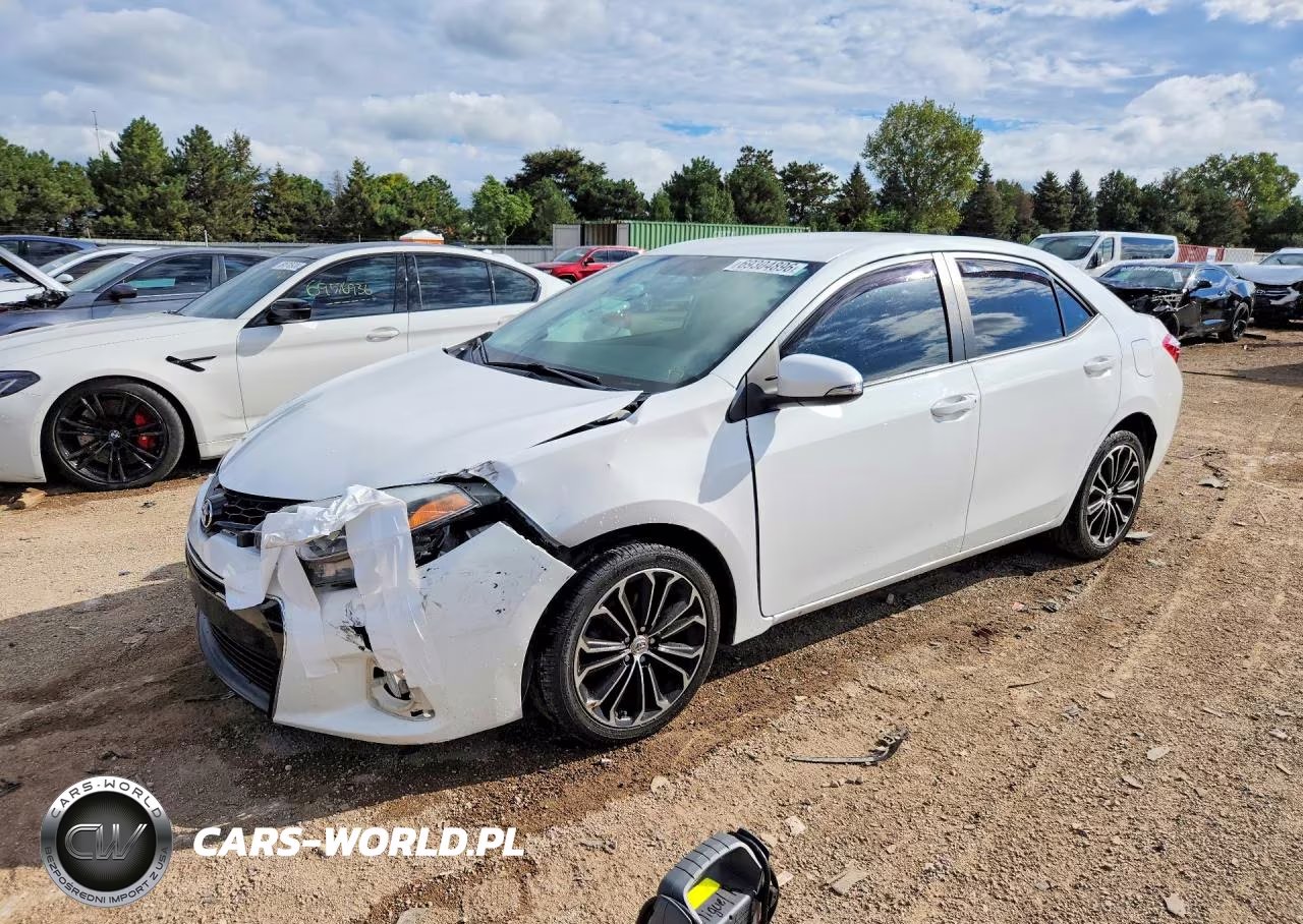 2014 Toyota Corolla S Plus VIN:5YFBURHE7EP091959 - 1