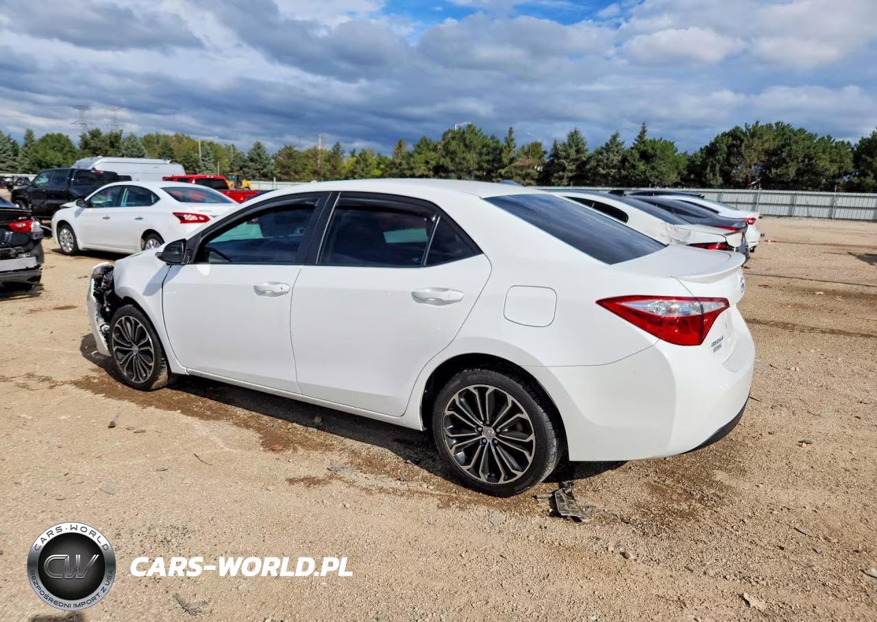 2014 Toyota Corolla S Plus VIN:5YFBURHE7EP091959 - 2