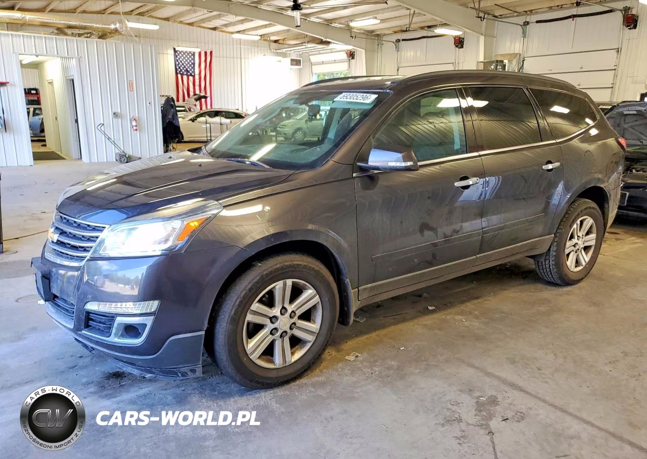 2014 Chevrolet Traverse Lt VIN:1GNKRGKD8EJ274157 - 1