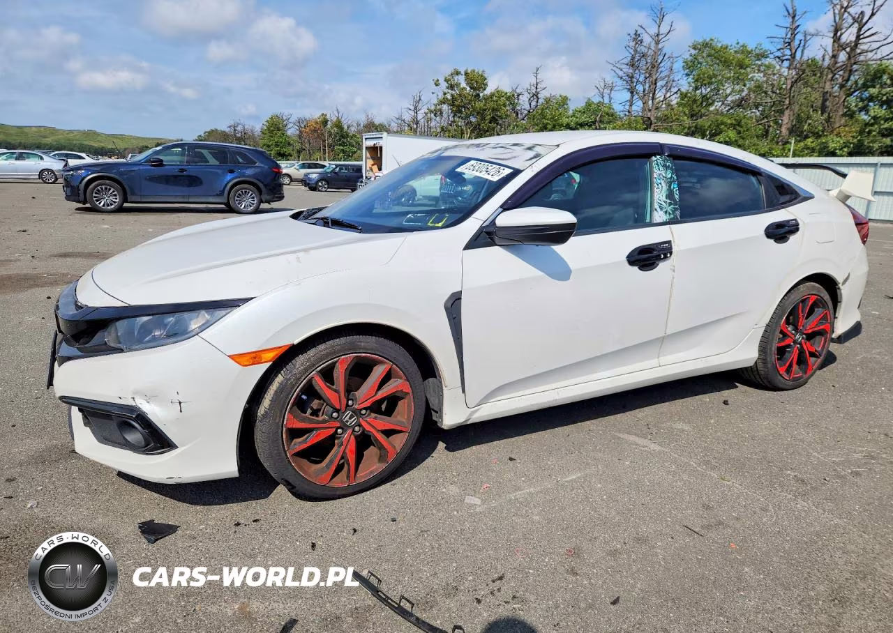 2020 Honda Civic Sport VIN:2HGFC2F89LH510794 - 1