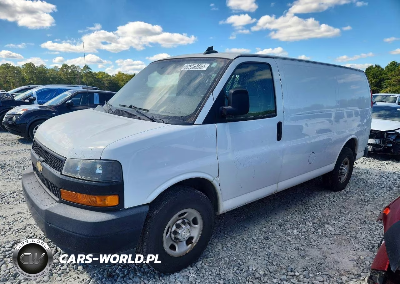 2019 Chevrolet Express 3500 Cargo Delivery Van VIN:1GCZGGFG1K1168162 - 1