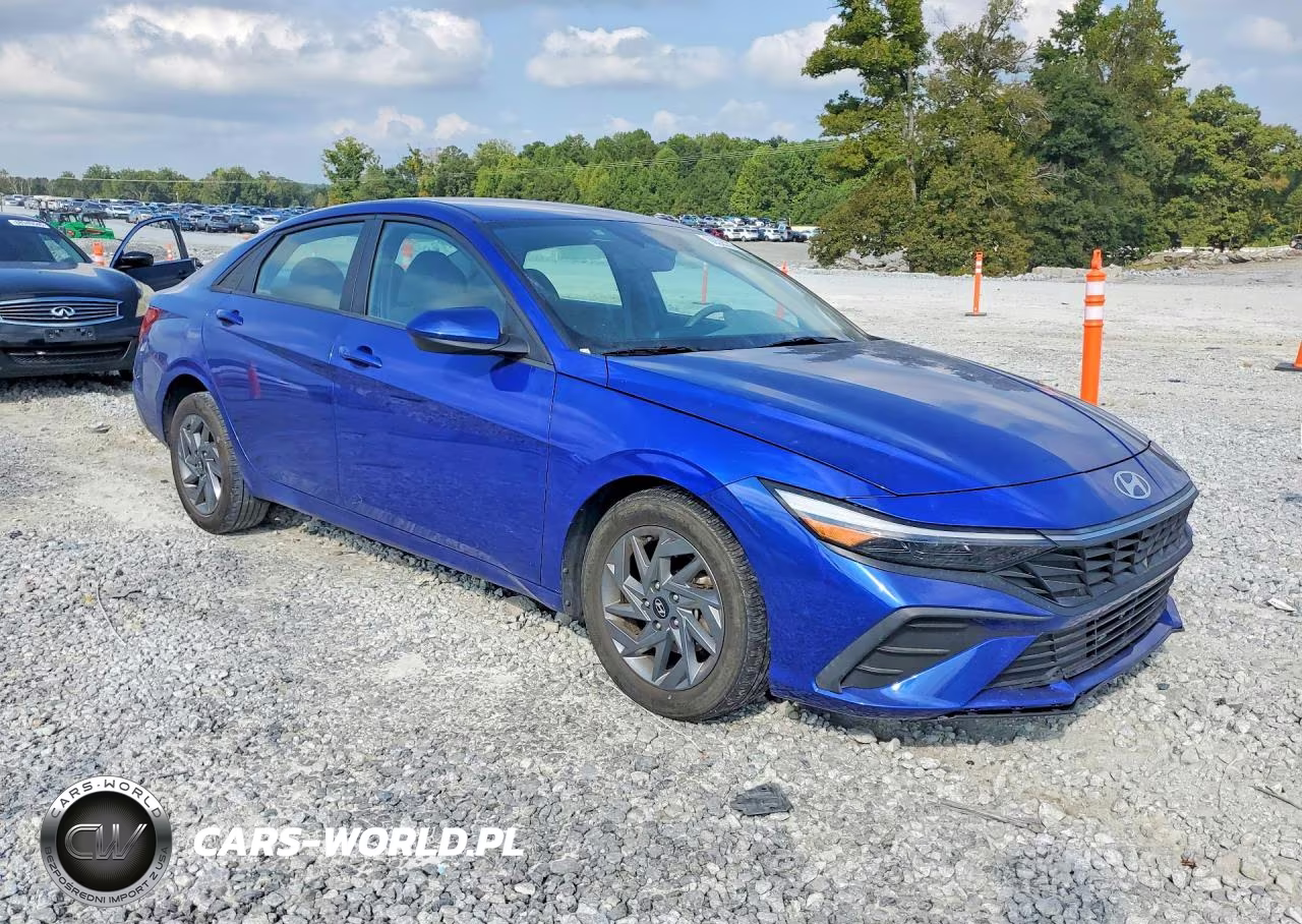 2024 Hyundai Elantra Sel VIN:KMHLM4DG8RU663947 - 4
