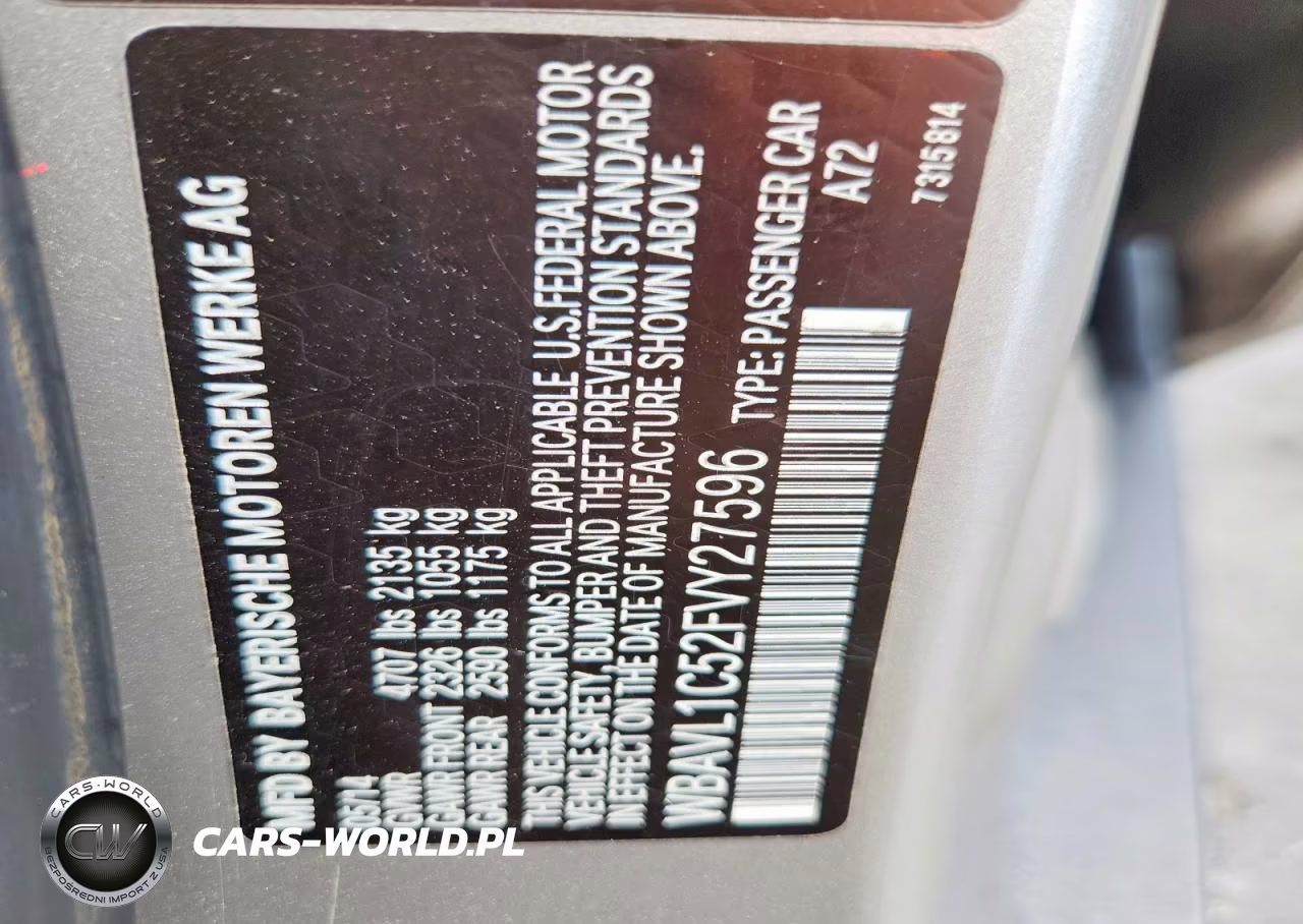 2015 BMW X1 xDrive28I VIN:WBAVL1C52FVY27596 - 13