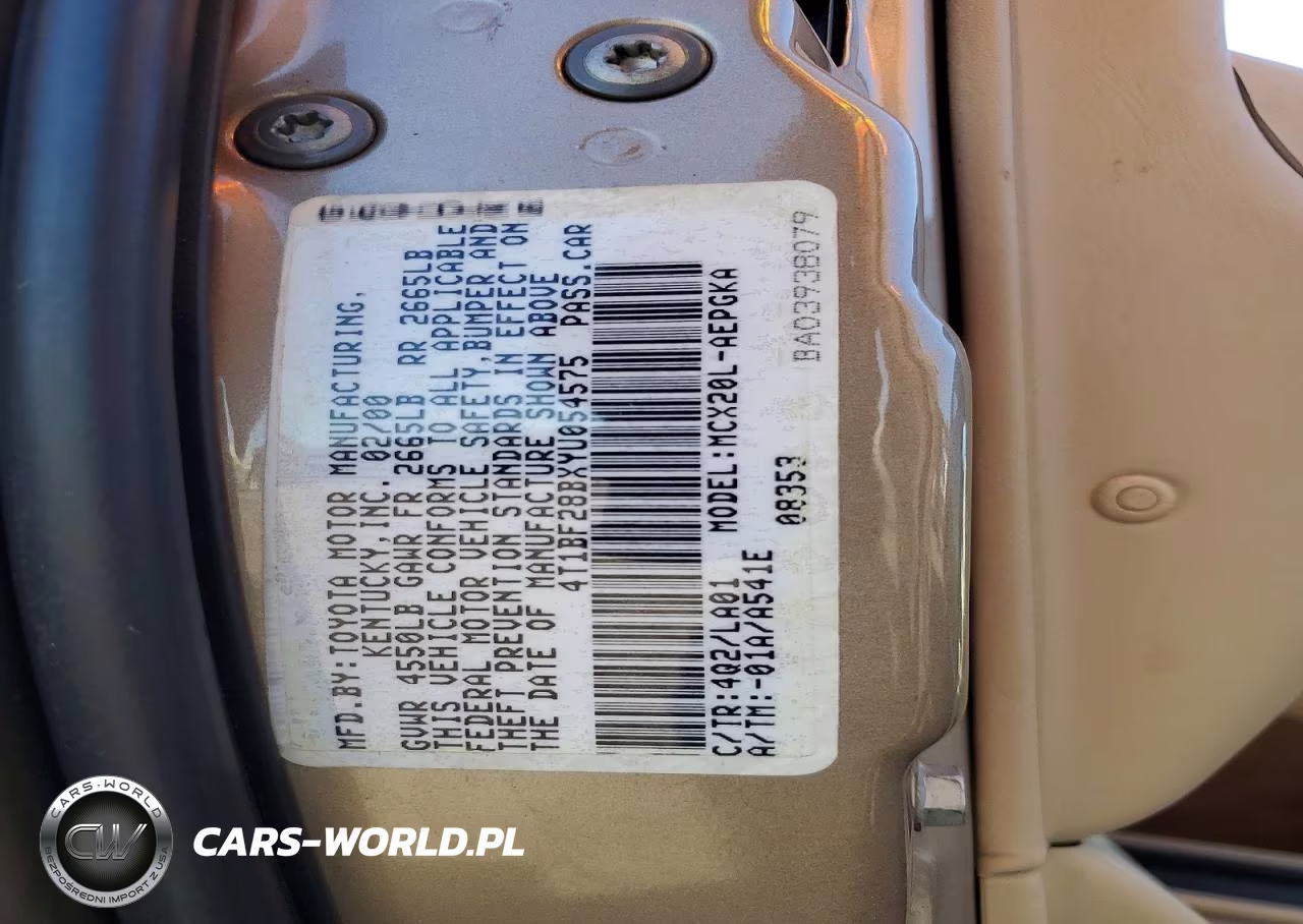 2000 Toyota Avalon Xls VIN:4T1BF28BXYU054575 - 12