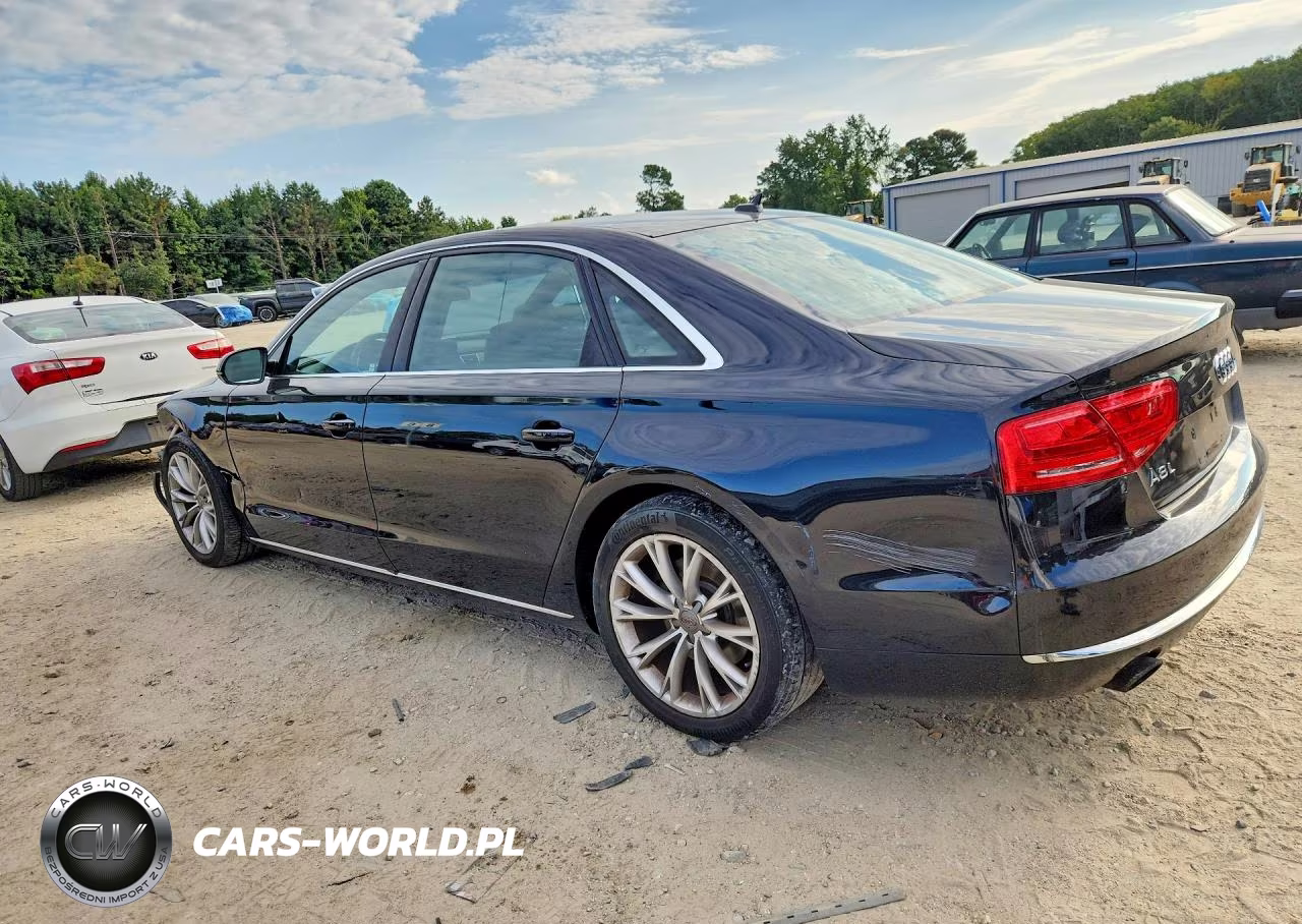 2014 Audi A8 VIN:WAURGAFDXEN002767 - 2