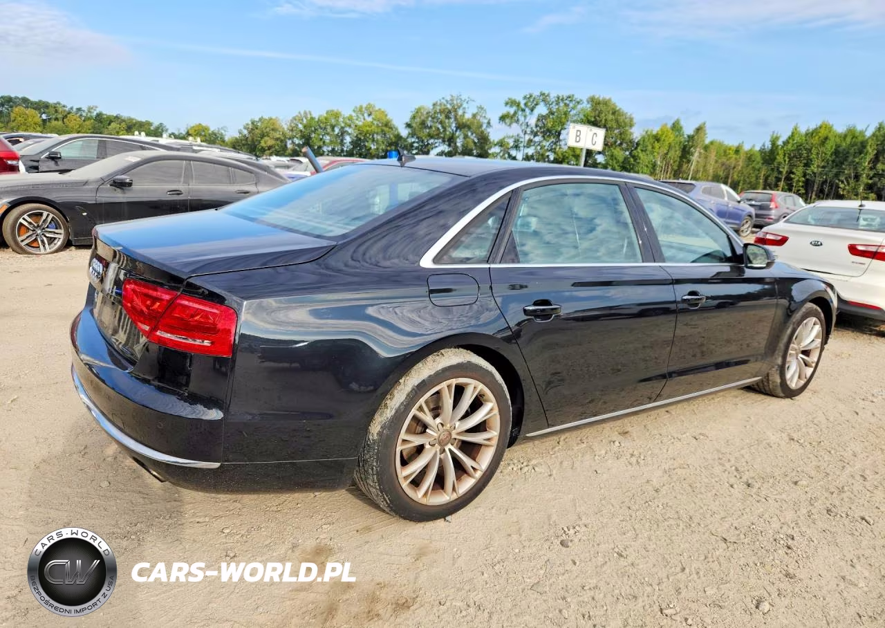 2014 Audi A8 VIN:WAURGAFDXEN002767 - 3