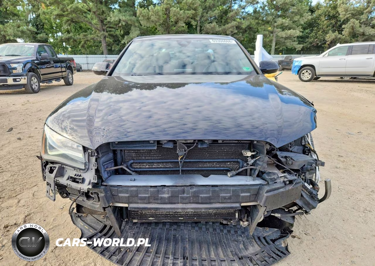 2014 Audi A8 VIN:WAURGAFDXEN002767 - 5