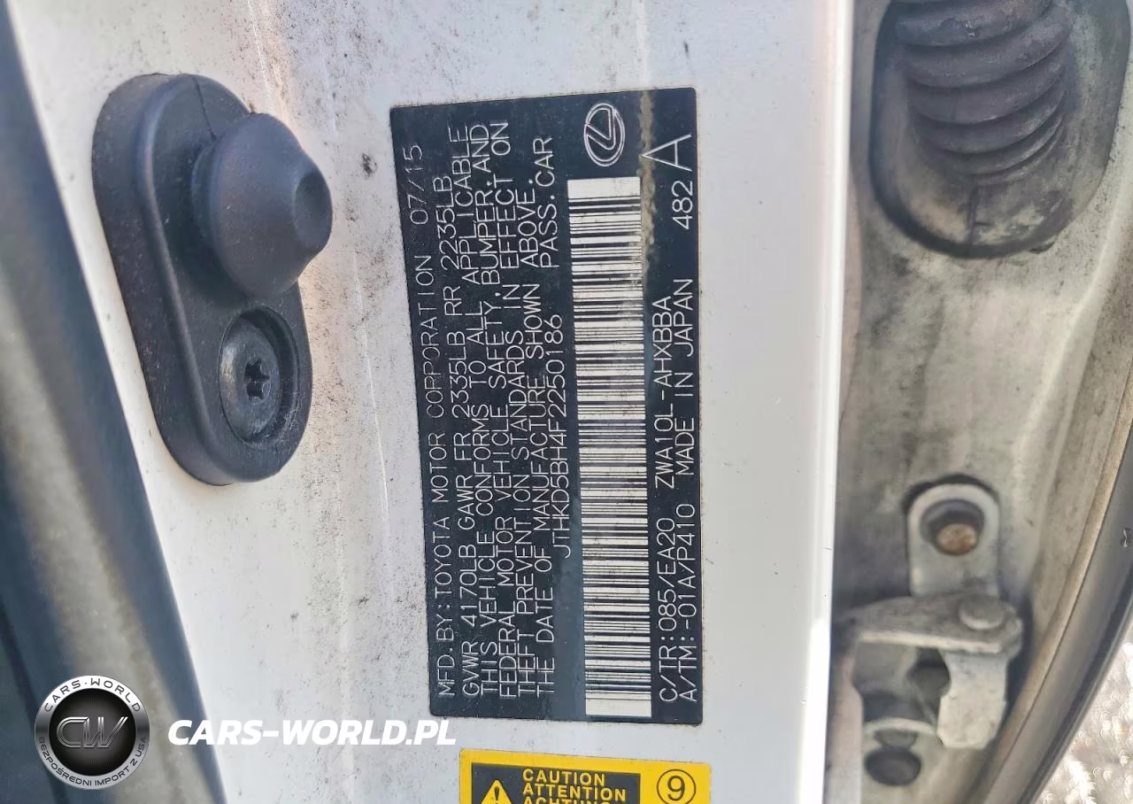 2015 Lexus Ct 200 VIN:JTHKD5BH4F2250186 - 12