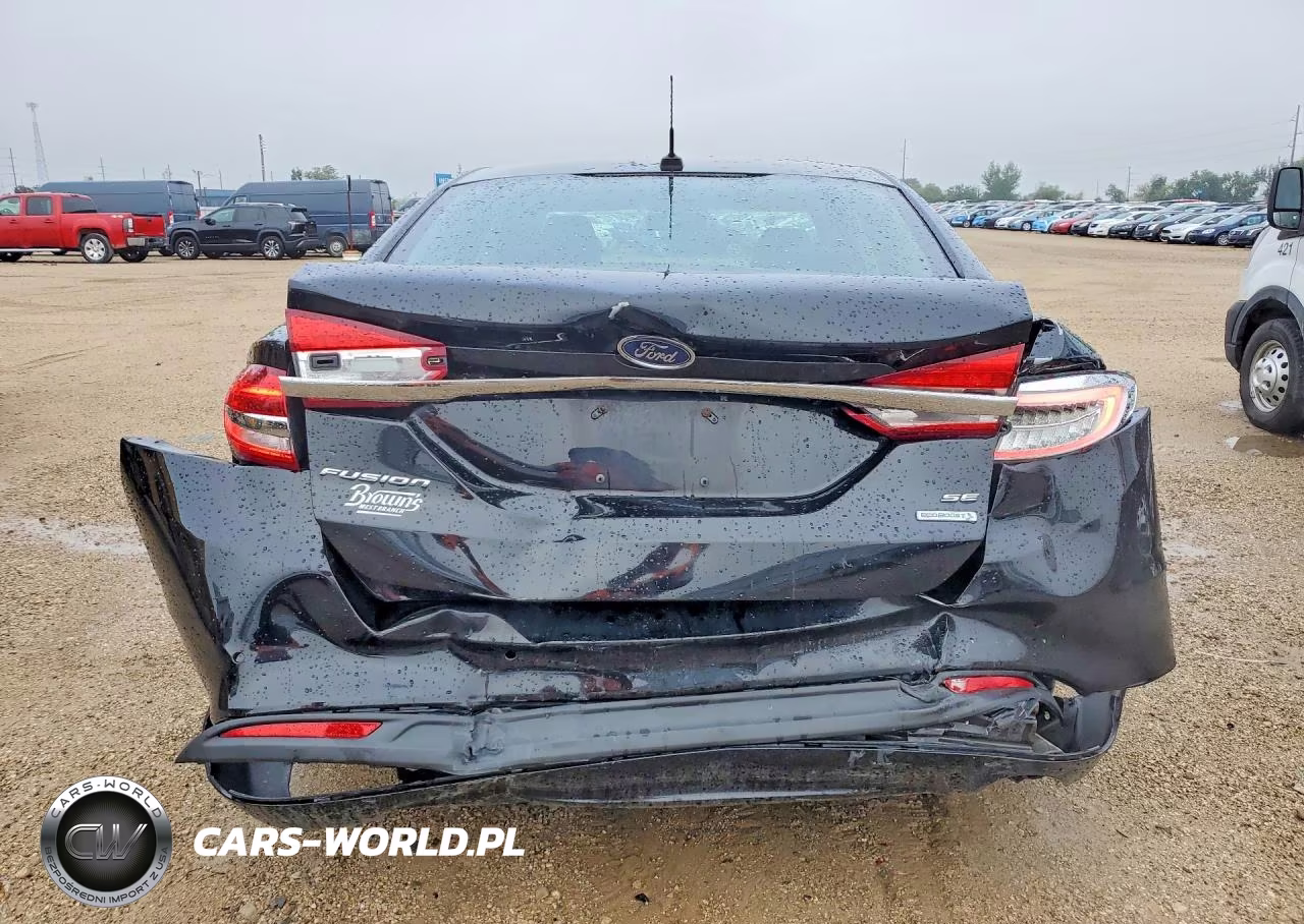 2017 Ford Fusion Se VIN:3FA6P0HD7HR405657 - 6