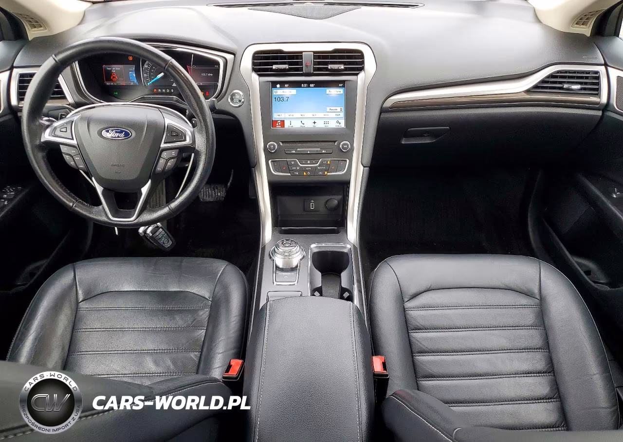 2017 Ford Fusion Se VIN:3FA6P0HD7HR405657 - 8
