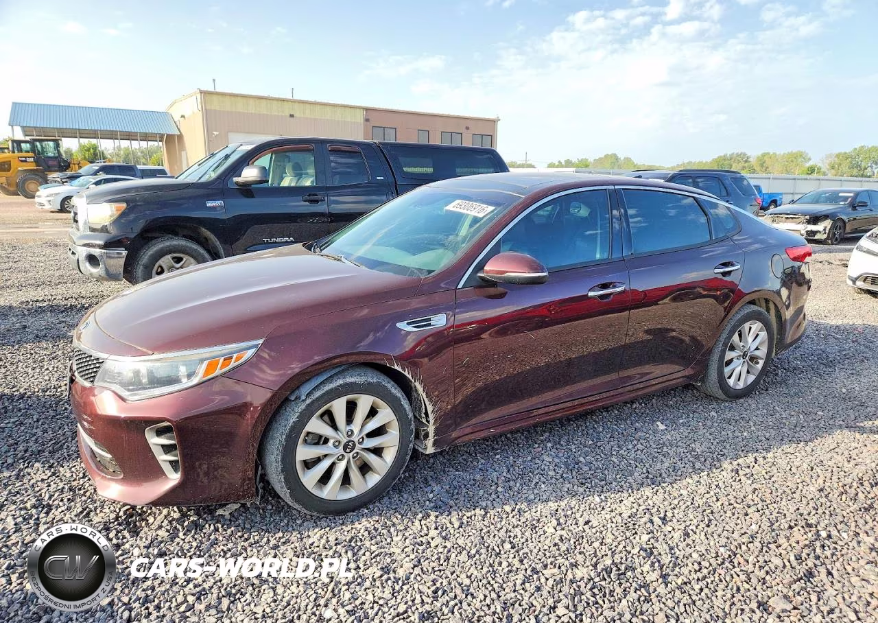 2017 Kia Optima Ex VIN:5XXGU4L38HG166227 - 1