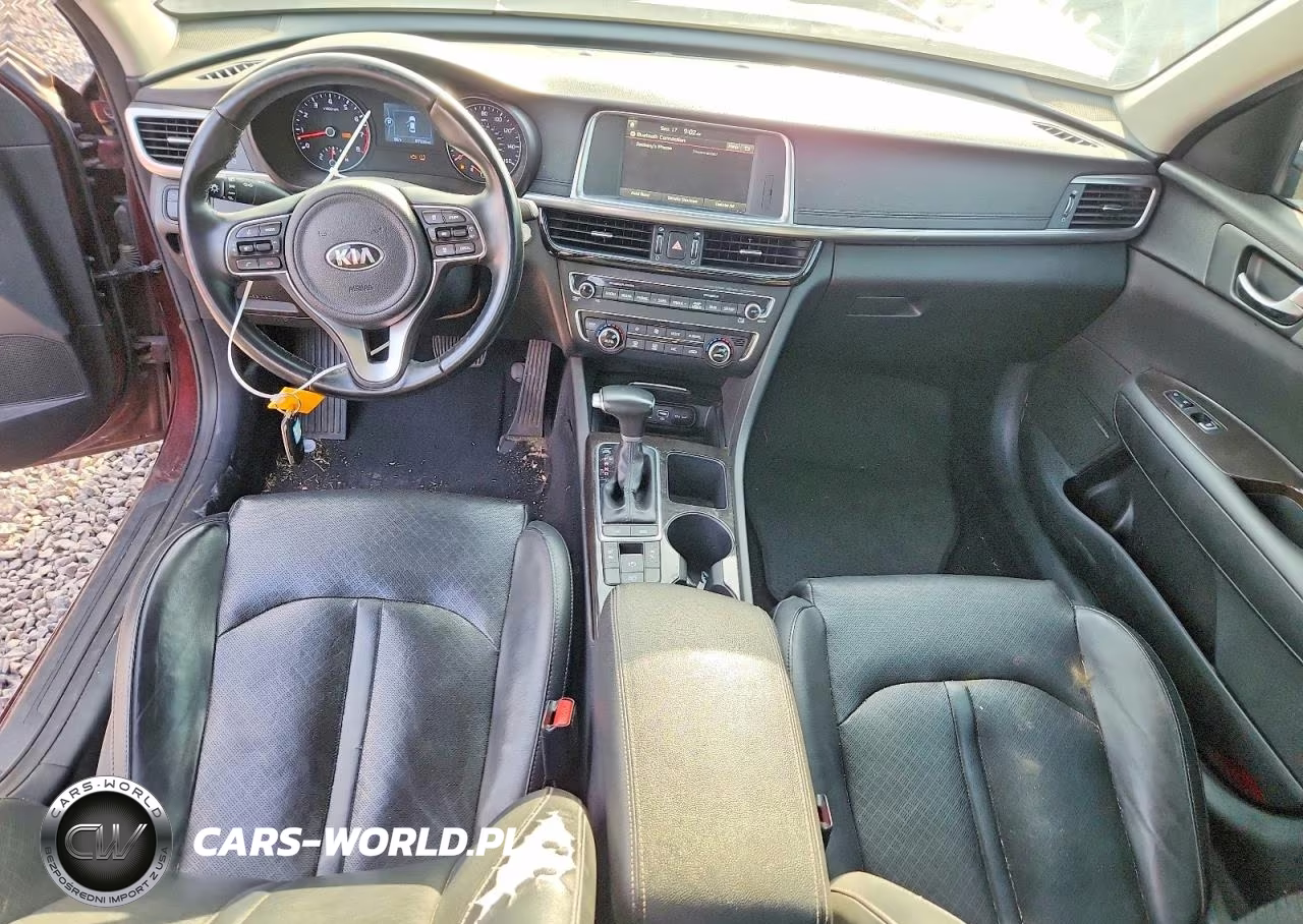 2017 Kia Optima Ex VIN:5XXGU4L38HG166227 - 8