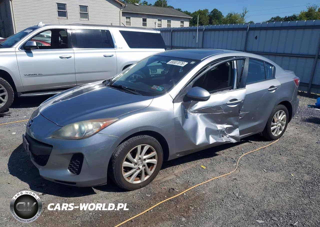 2012 Mazda 3 I VIN:JM1BL1V8XC1596866 - 1