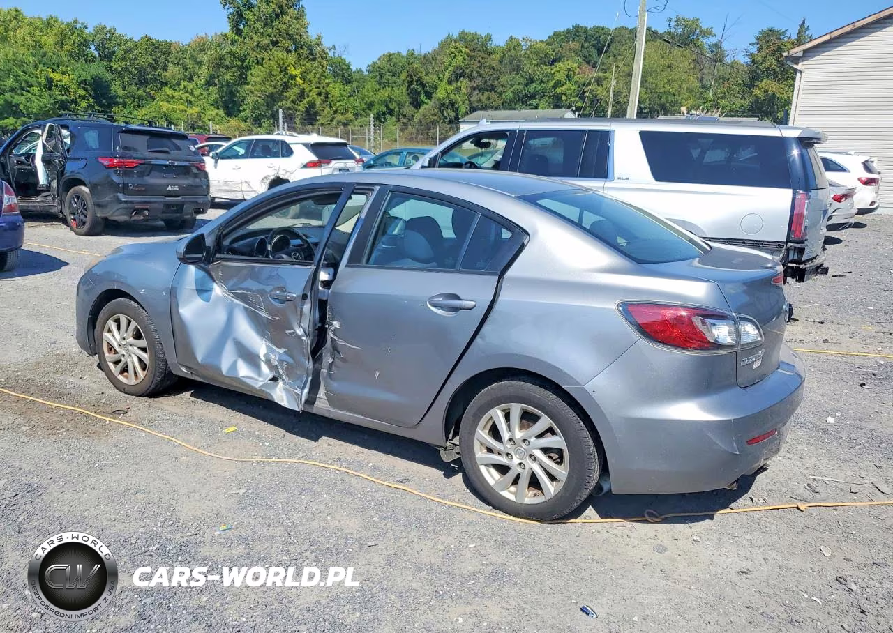 2012 Mazda 3 I VIN:JM1BL1V8XC1596866 - 2