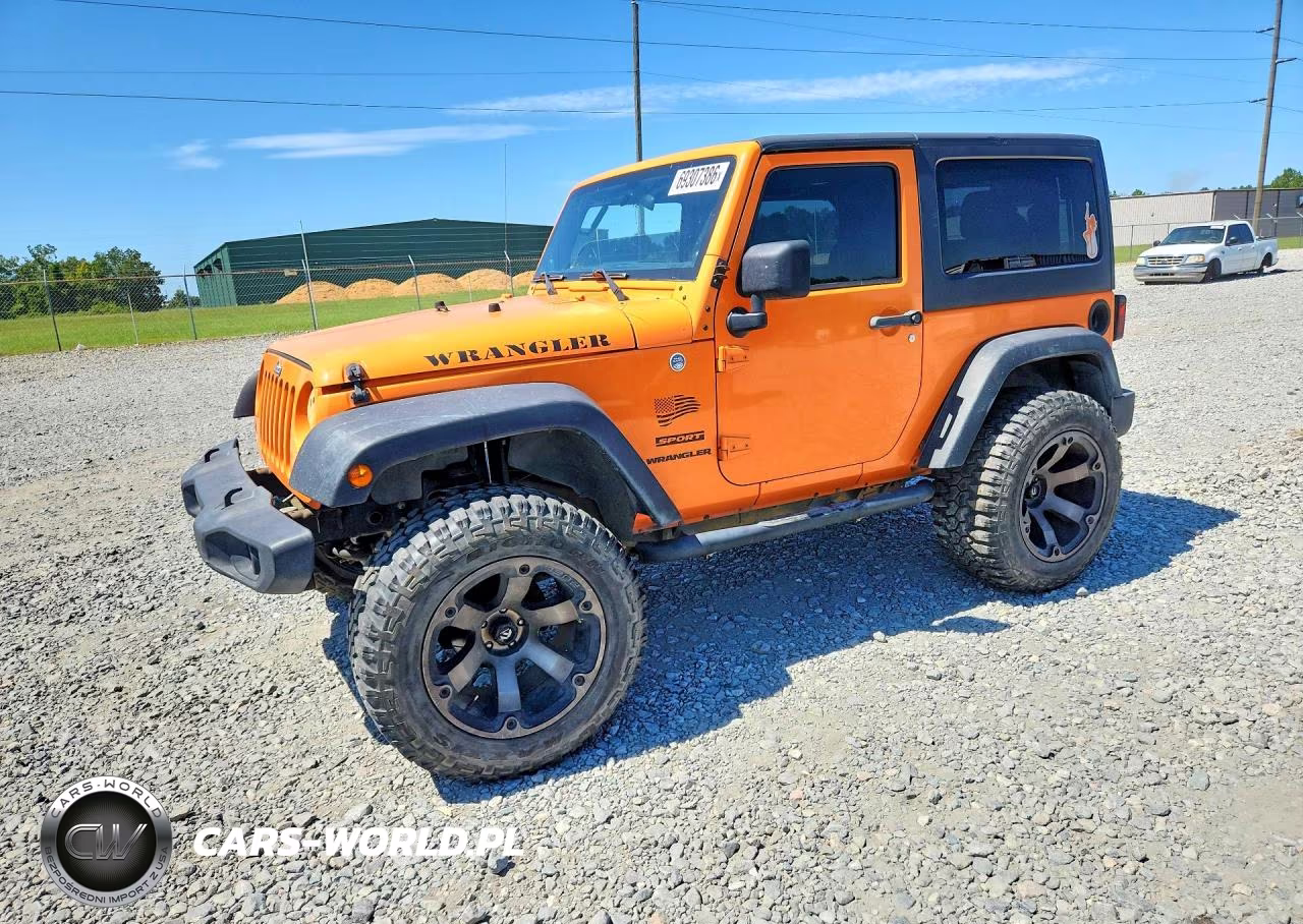 2012 Jeep Wrangler Sport VIN:1C4AJWAG8CL158590 - 1