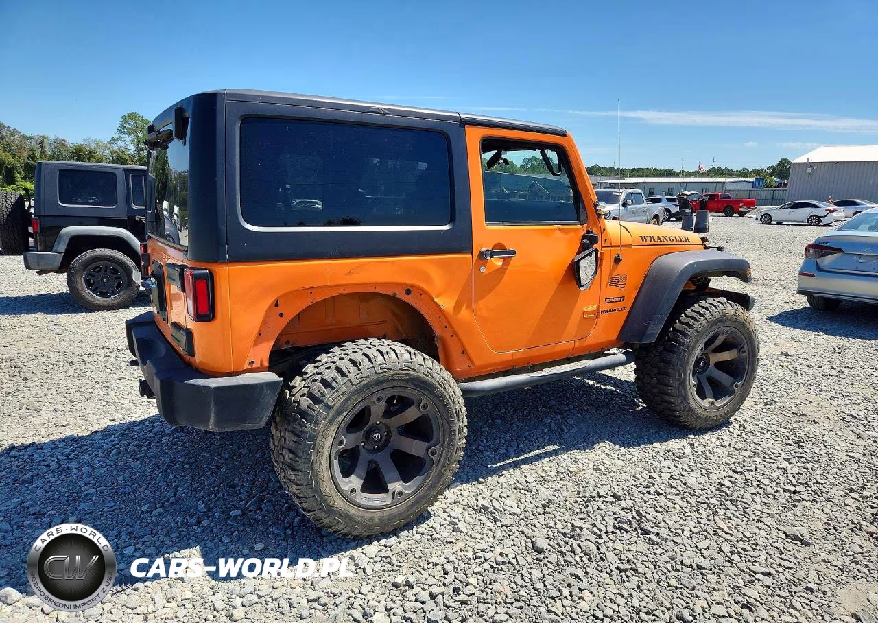2012 Jeep Wrangler Sport VIN:1C4AJWAG8CL158590 - 3