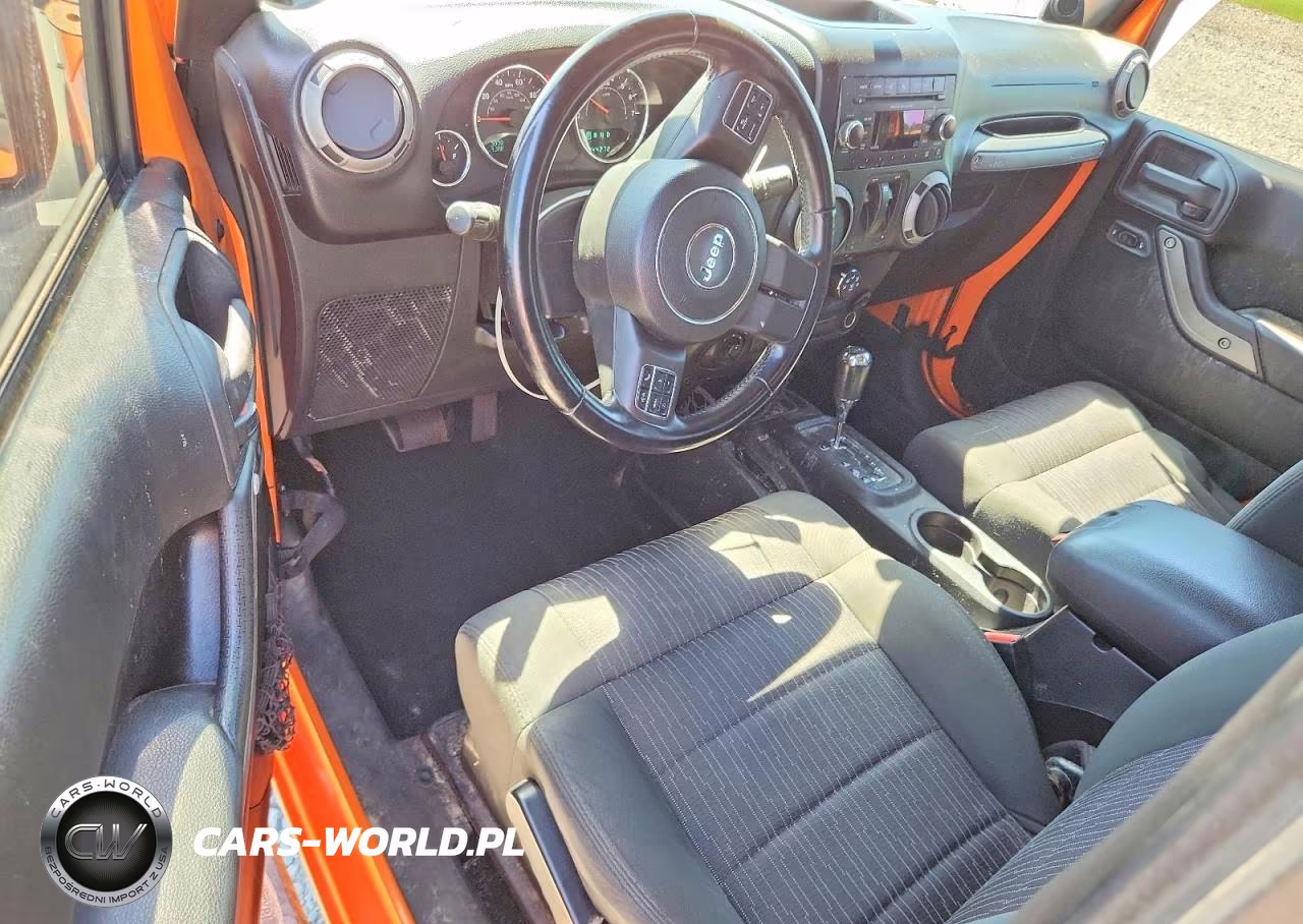 2012 Jeep Wrangler Sport VIN:1C4AJWAG8CL158590 - 8