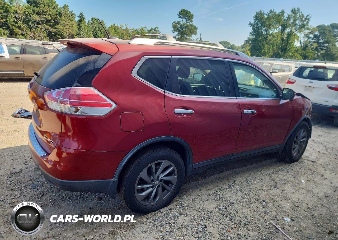 2016 Nissan Rogue Sl VIN:KNMAT2MV0GP732756 - 3