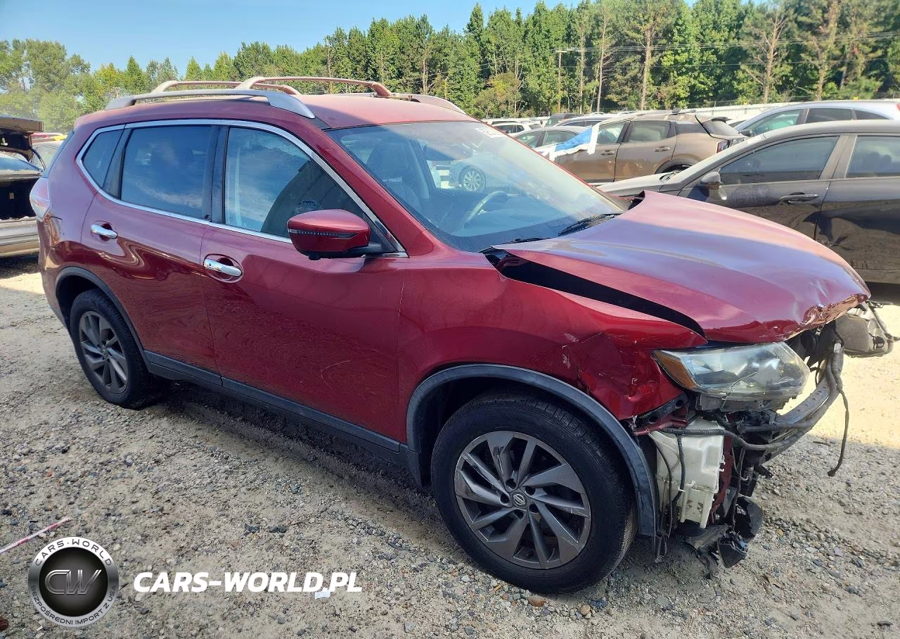 2016 Nissan Rogue Sl VIN:KNMAT2MV0GP732756 - 4