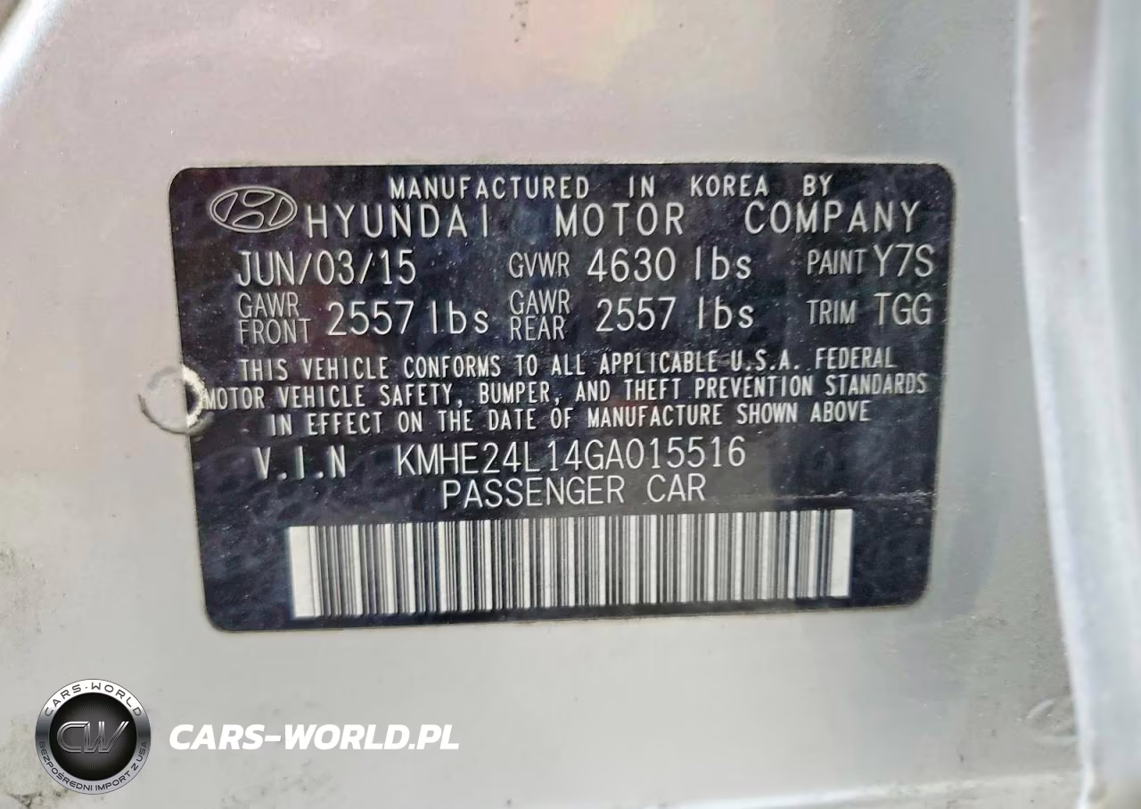 2016 Hyundai Sonata Hybrid Se VIN:KMHE24L14GA015516 - 12