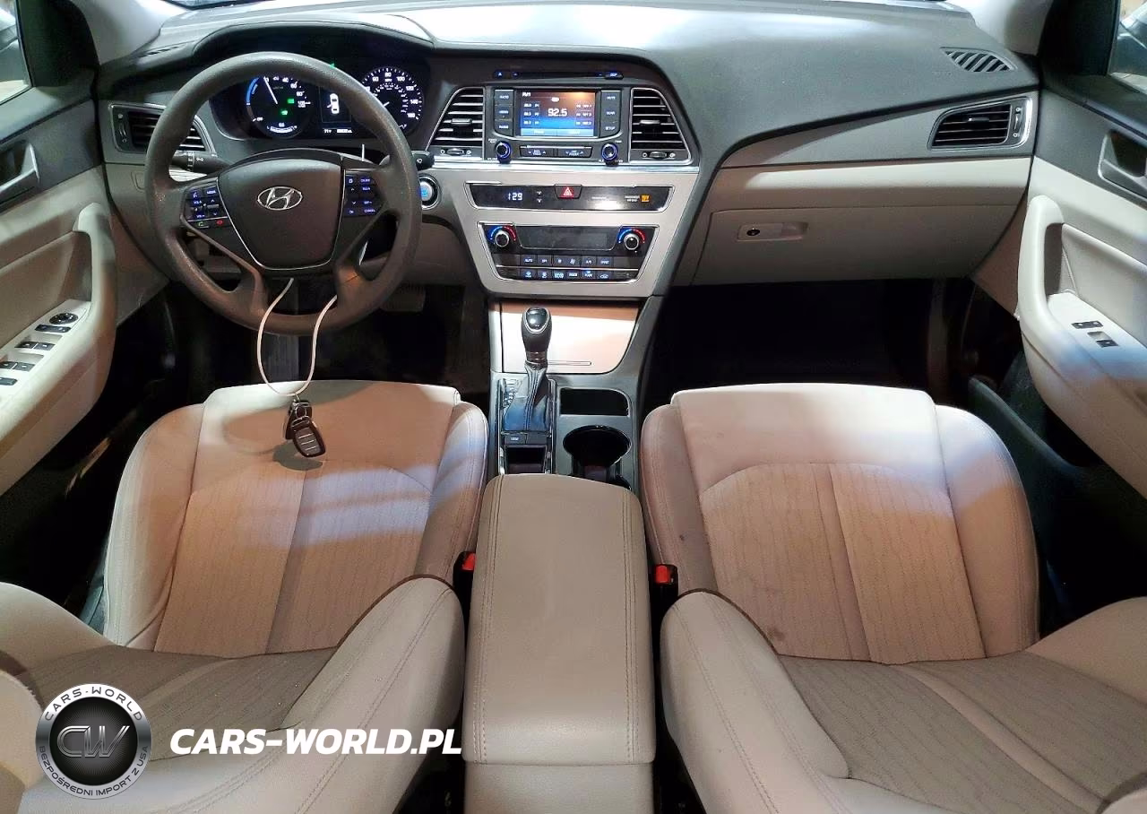 2016 Hyundai Sonata Hybrid Se VIN:KMHE24L14GA015516 - 8