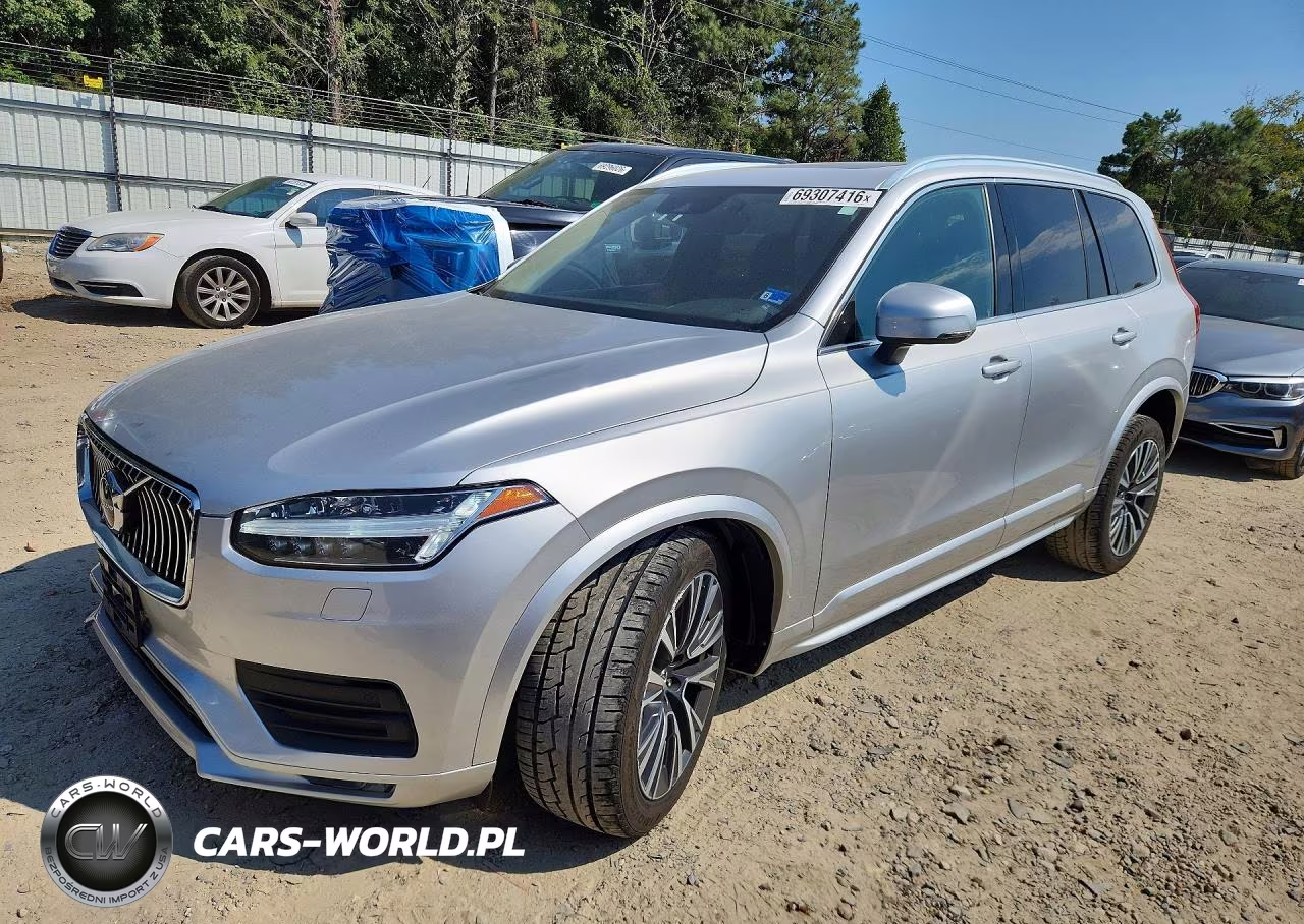 2022 Volvo Xc90 T6 Momentum VIN:YV4A22PKXN1808484 - 1