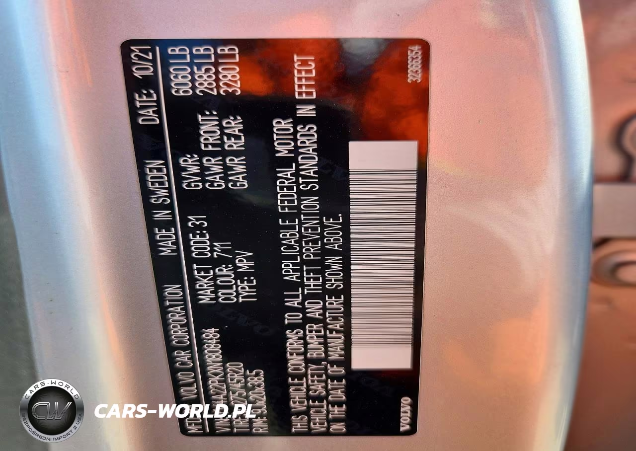 2022 Volvo Xc90 T6 Momentum VIN:YV4A22PKXN1808484 - 13