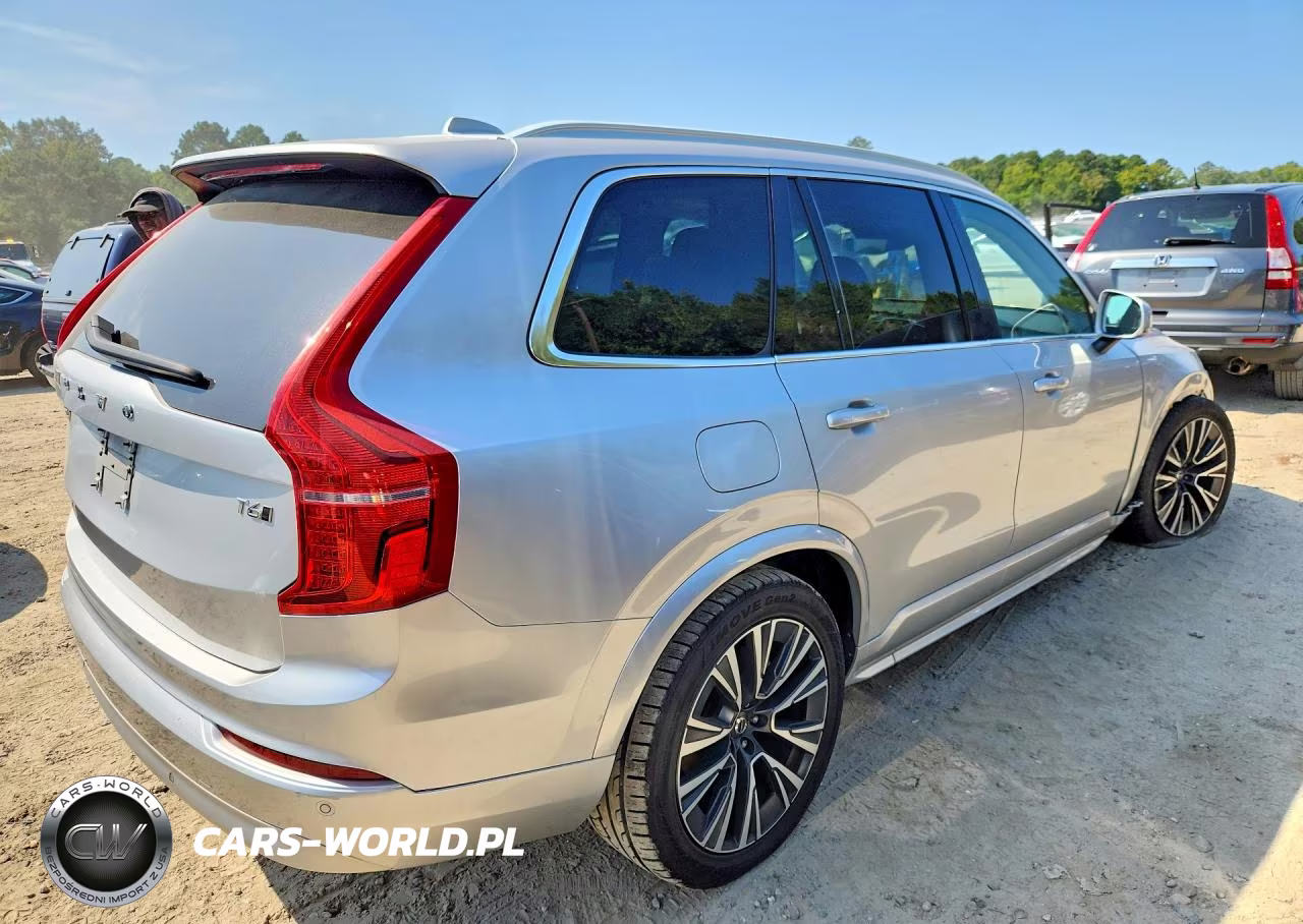 2022 Volvo Xc90 T6 Momentum VIN:YV4A22PKXN1808484 - 3