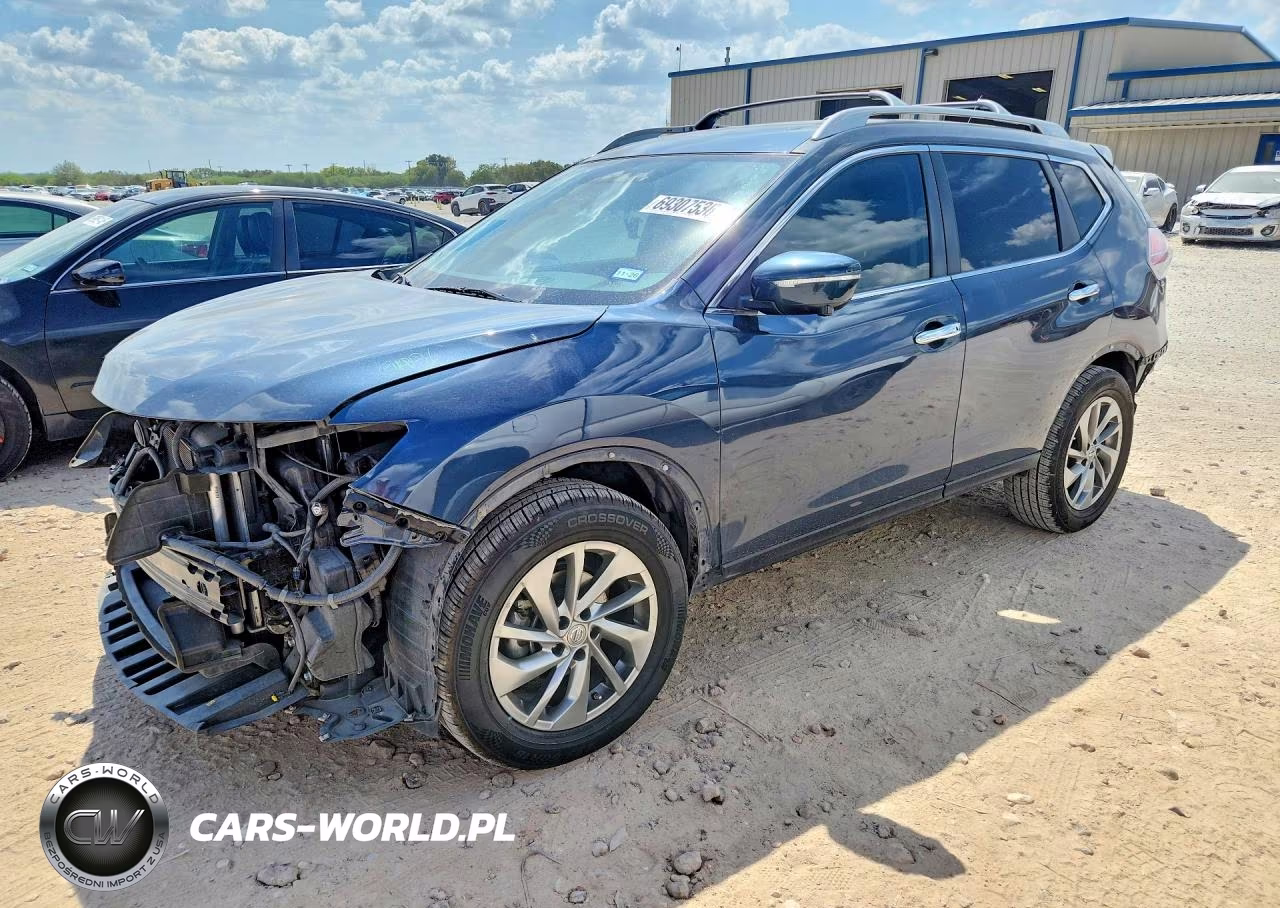 2015 Nissan Rogue Sl VIN:5N1AT2MT3FC883901 - 1