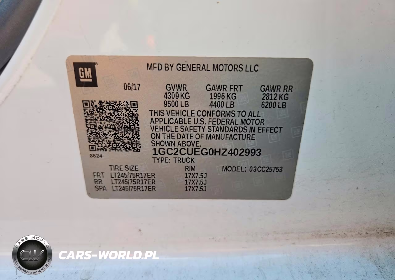 2017 Chevrolet Silverado C2500 Heavy Duty VIN:1GC2CUEG0HZ402993 - 12