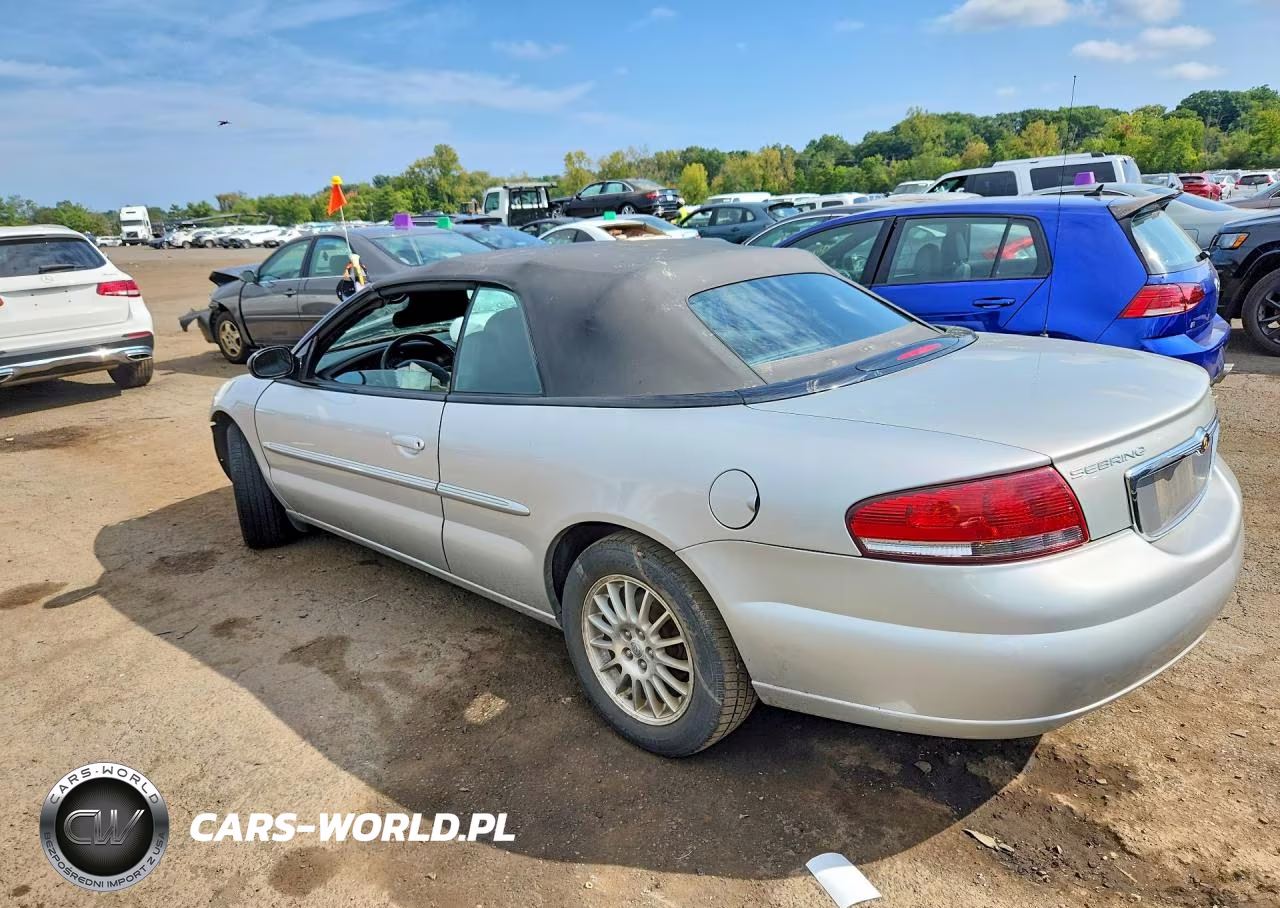 2004 Chrysler Sebring Lxi VIN:1C3EL55R14N256288 - 2