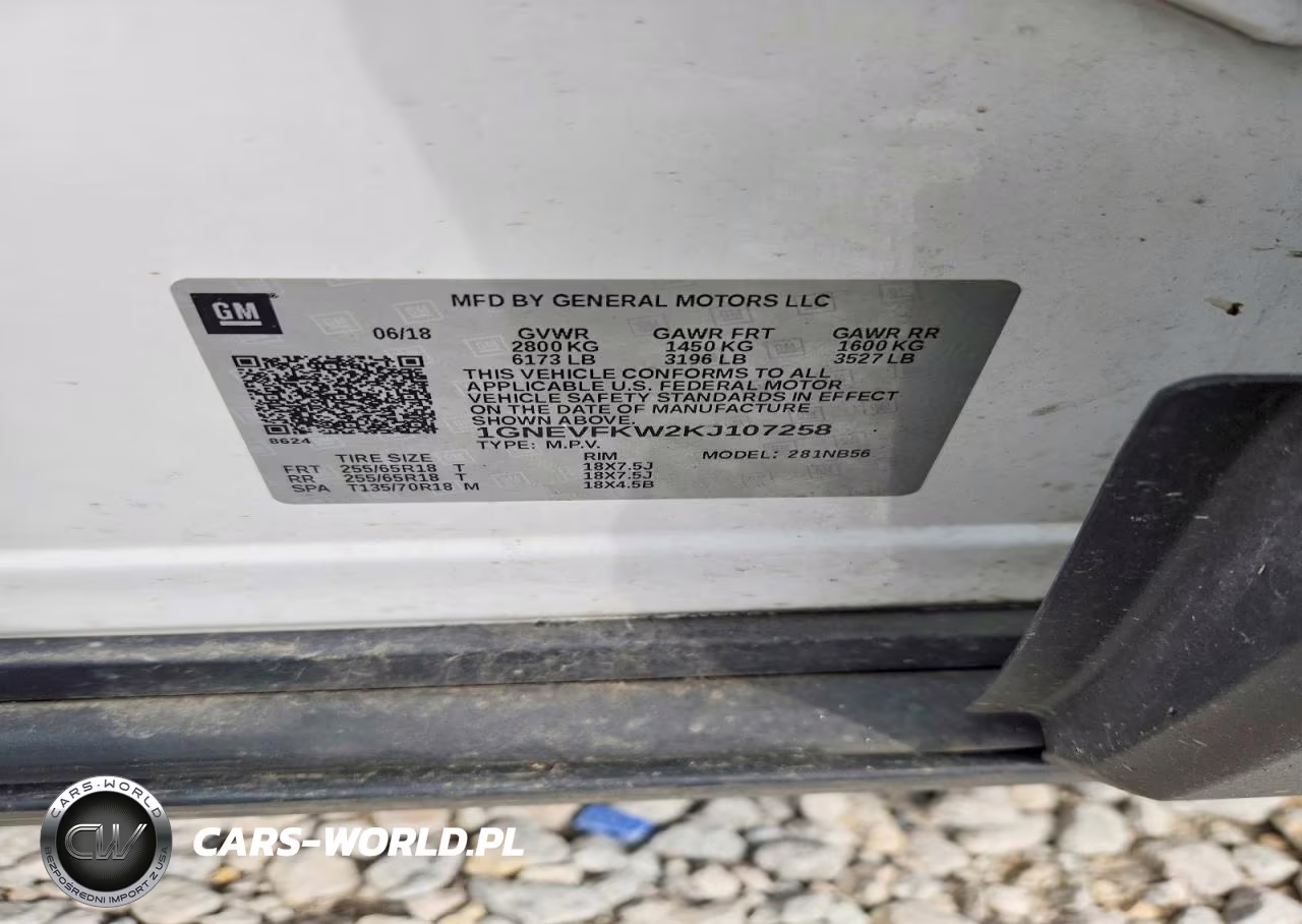 2019 Chevrolet Traverse Ls VIN:1GNEVFKW2KJ107258 - 13