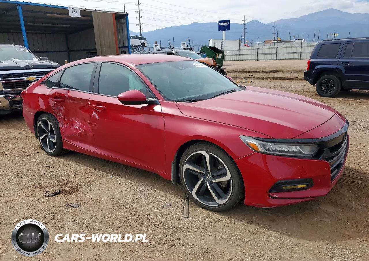 2018 Honda Accord Sport VIN:1HGCV1F38JA002811 - 4