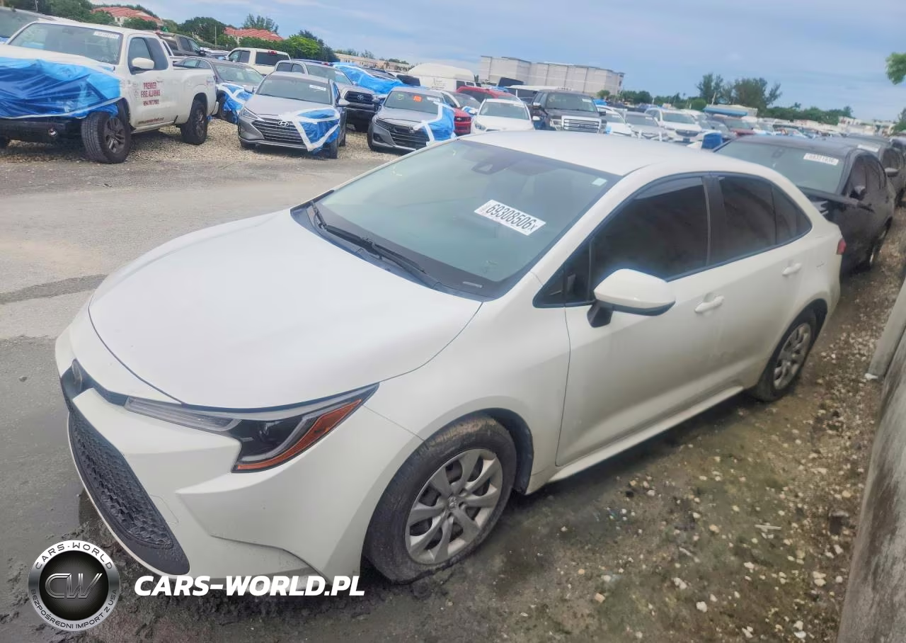 2021 Toyota Corolla Le VIN:JTDEPMAE2MJ124953 - 1