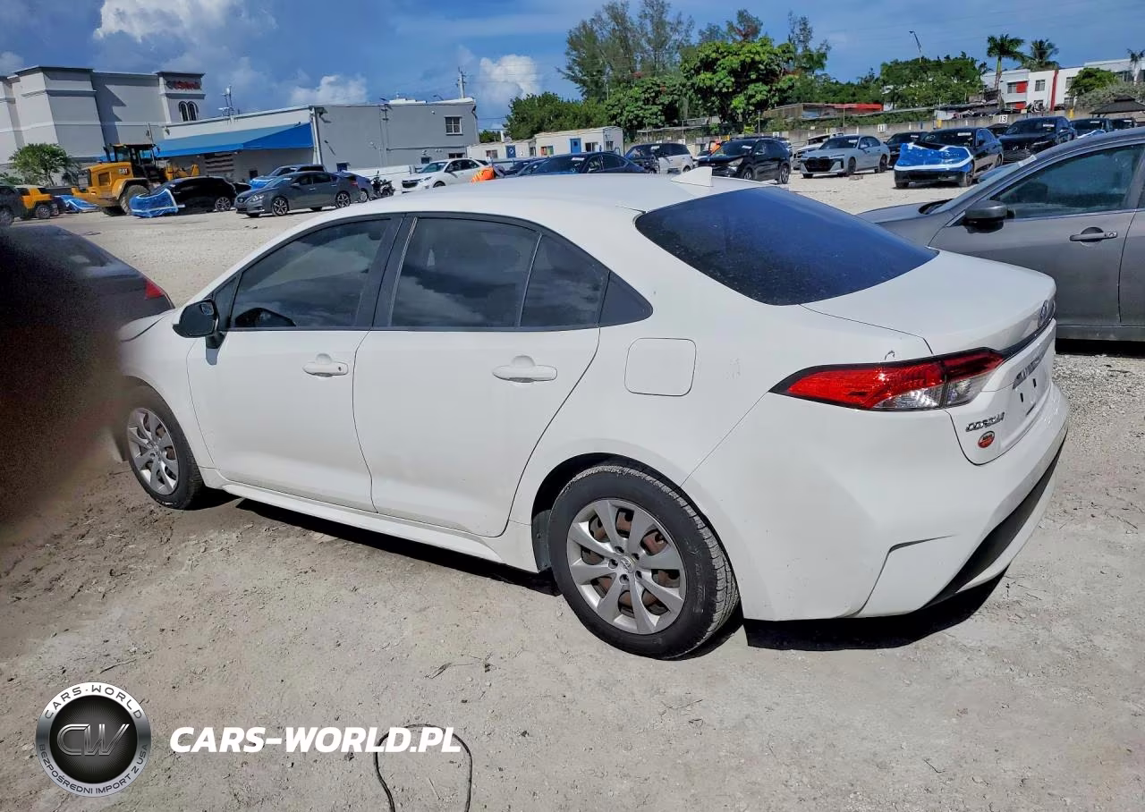 2021 Toyota Corolla Le VIN:JTDEPMAE2MJ124953 - 2